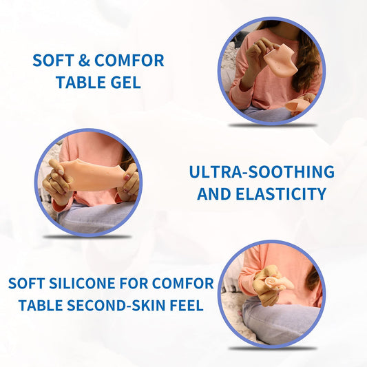 HEEL PROTECTOR For DRY HEEL | CRACKED HEEL | ROUGH HEEL | ANKLE PAIN | HEEL PAIN | HEEL ANTI CRACK - FOR MEN AND WOMEN - 3 Pairs